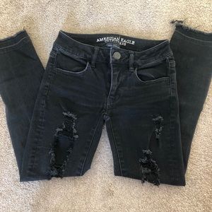 American eagle distressed jeans 00
